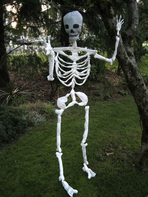what are fake skeletons made of